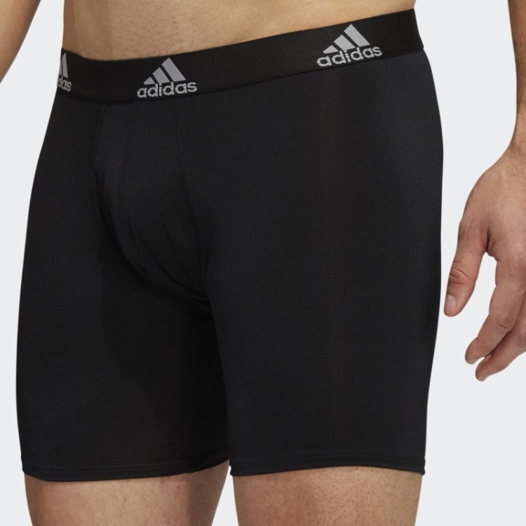 Cuecas Boxer Performance 3 Pares Adidas Preto
