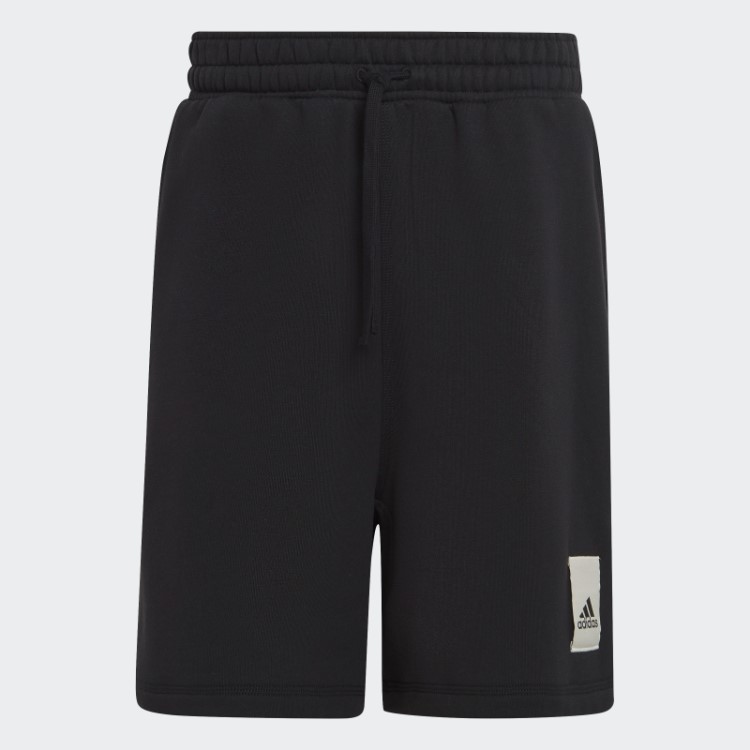 Bermuda De Lã Preta Adidas Lounge