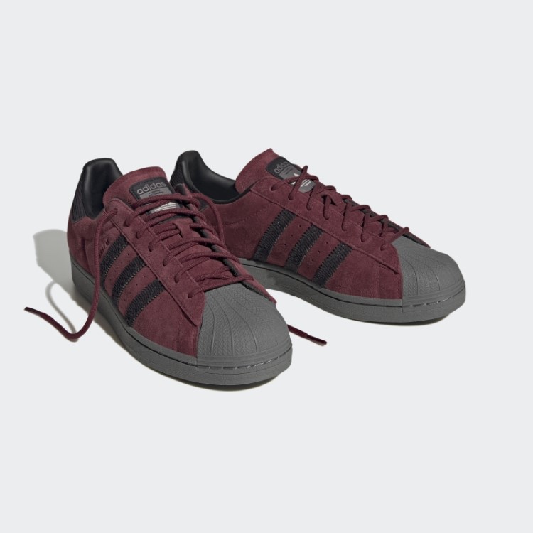 Sapatos Vermelhos Superstar Adidas