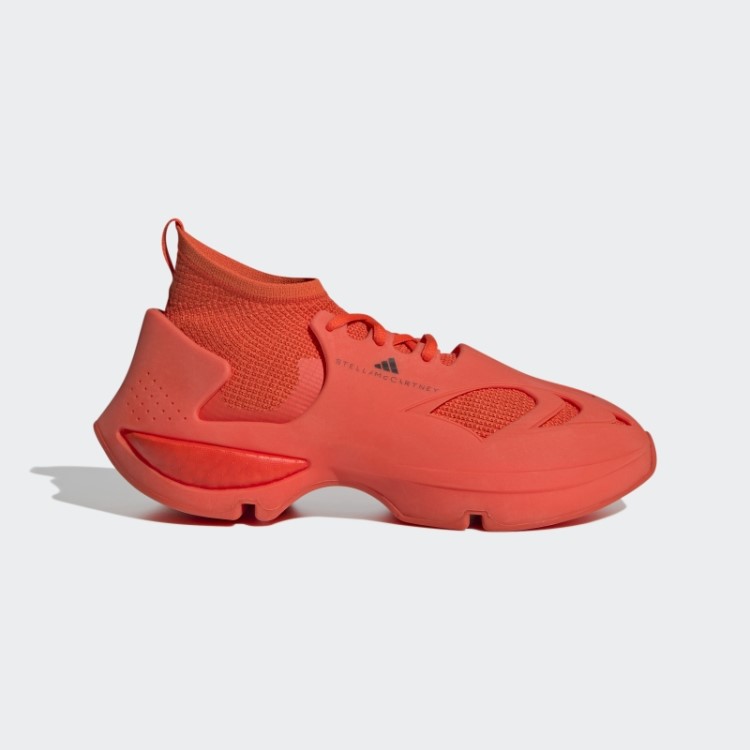 Adidas By Stella Mccartney Sapato Esportivo Moda Laranja