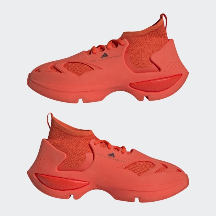 Adidas By Stella Mccartney Sapato Esportivo Moda Laranja