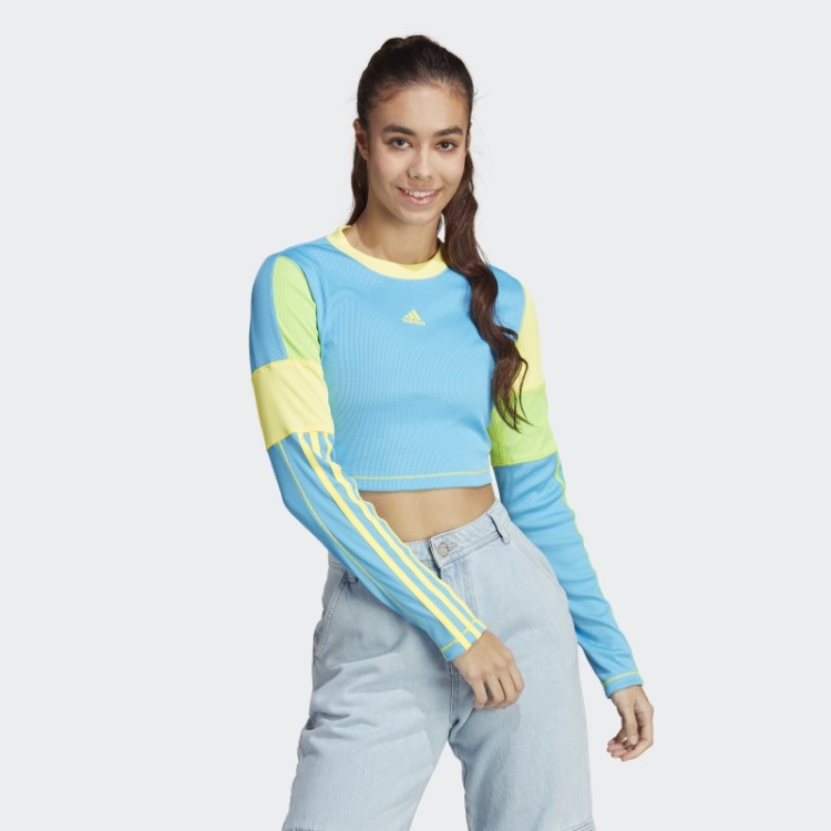 Camiseta Manga Longa Sky Rush Kidcore Adidas