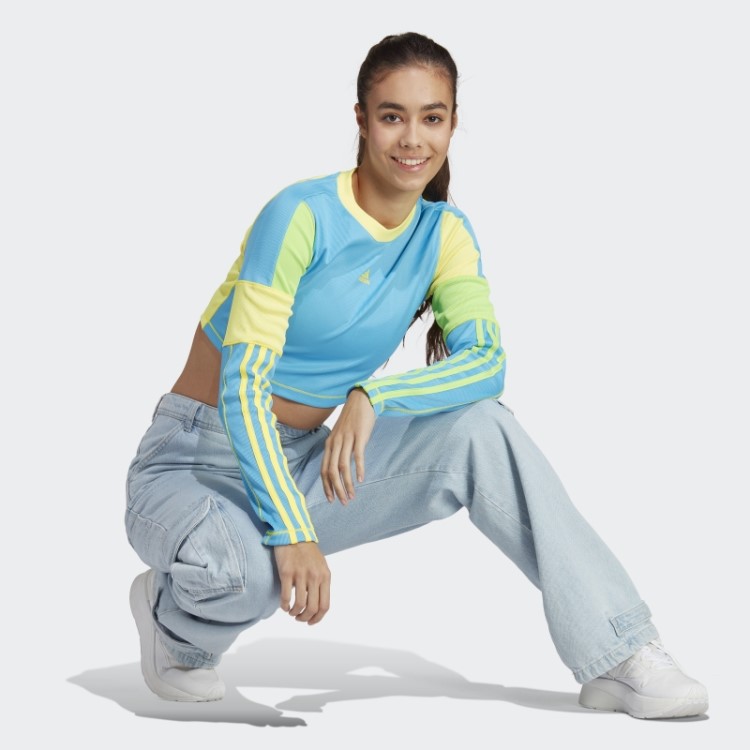 Camiseta Manga Longa Sky Rush Kidcore Adidas
