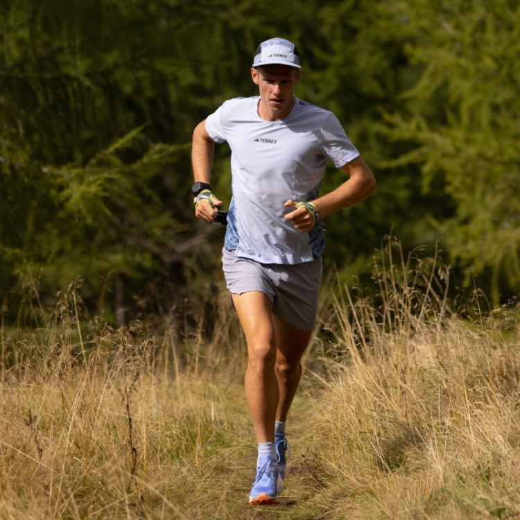 Terrex Agravic Pro Trail Running T-shirt Adidas Blue Dawn