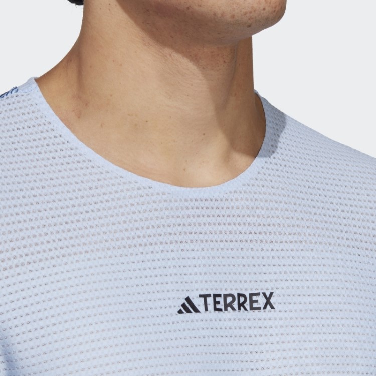 Terrex Agravic Pro Trail Running T-shirt Adidas Blue Dawn