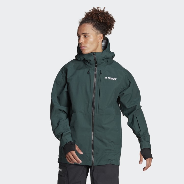 Terrex Jaqueta De Neve Pós-consumo De 3 Camadas Verde Adidas