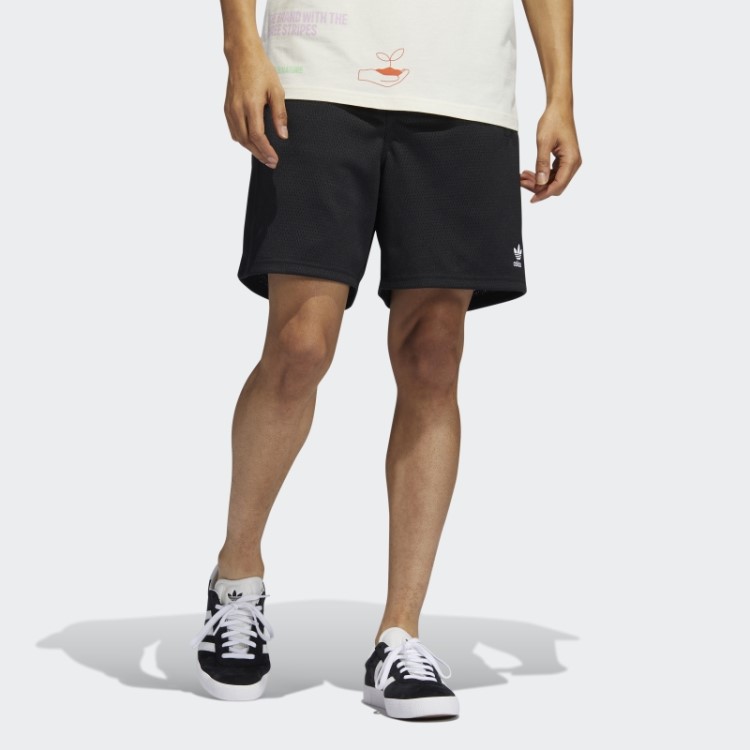 Shorts De Malha Adidas Essentials Pretos