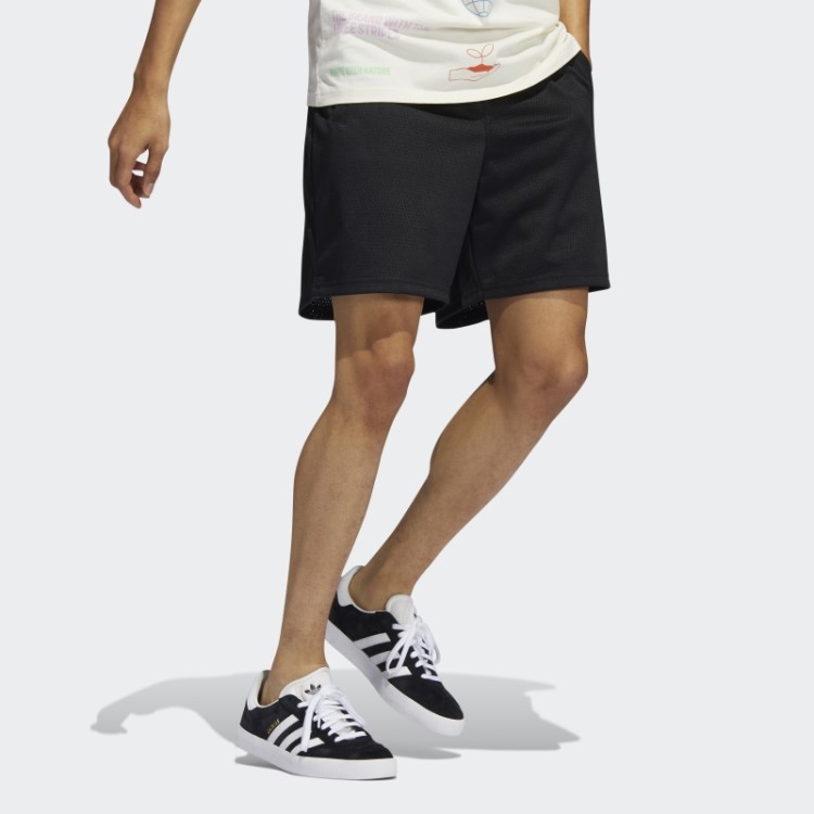 Shorts De Malha Adidas Essentials Pretos