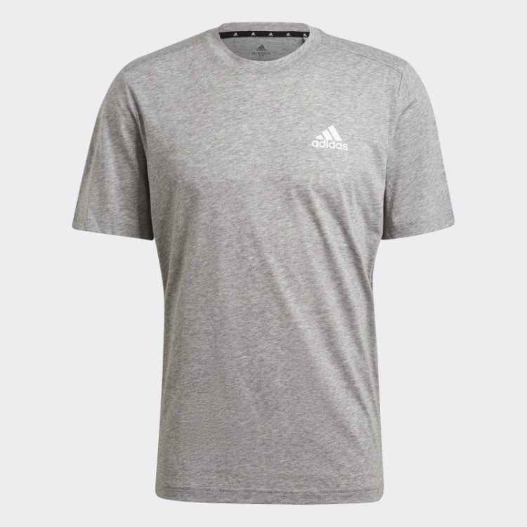 Camiseta Esportiva Adidas Aeroready Projetada Para Mover Cinza Médio