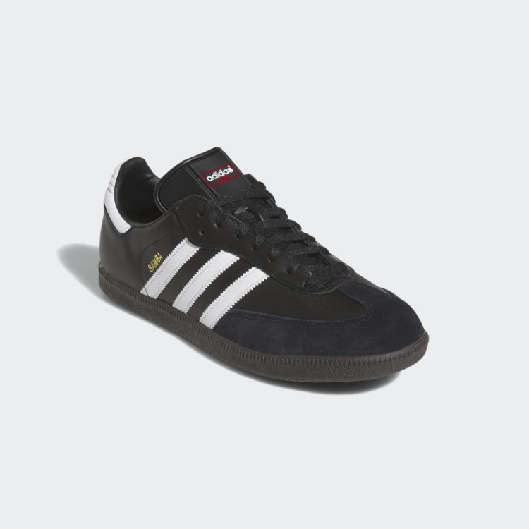 Sapato De Couro Adidas Samba Preto