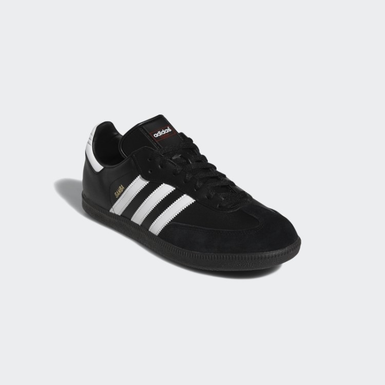 Sapato De Couro Adidas Samba Preto