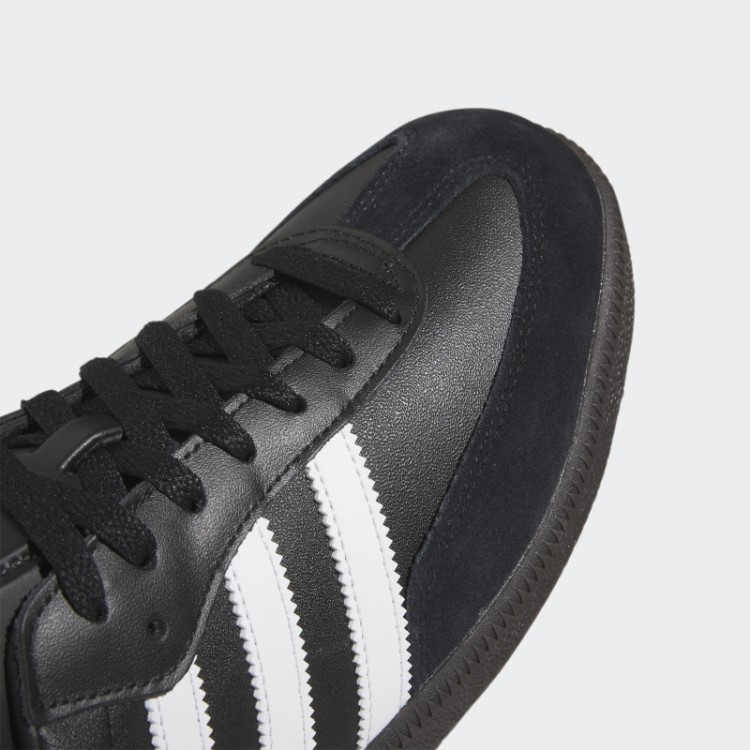 Sapato De Couro Adidas Samba Preto