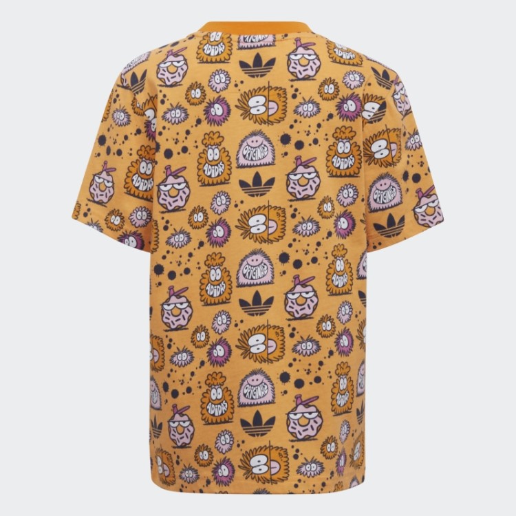 Bermuda Laranja Nebulosa Adidas X Kevin Lyons E Camiseta Fashion