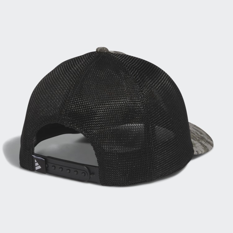 Boné Trucker De Perfil Baixo Com Estampa Camuflada Adidas De Golfe