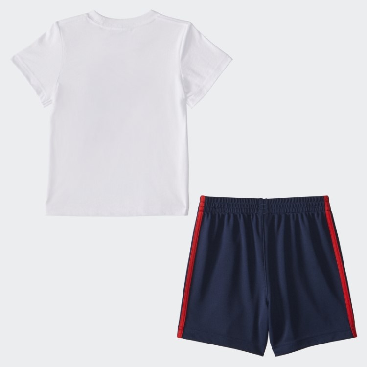 Camiseta Branca Adidas Ib Grpx E Conjunto Curto