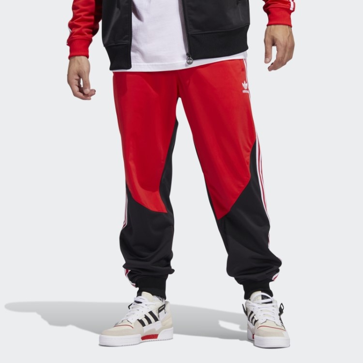 Calça Vermelha Sst Bloqueada Adidas
