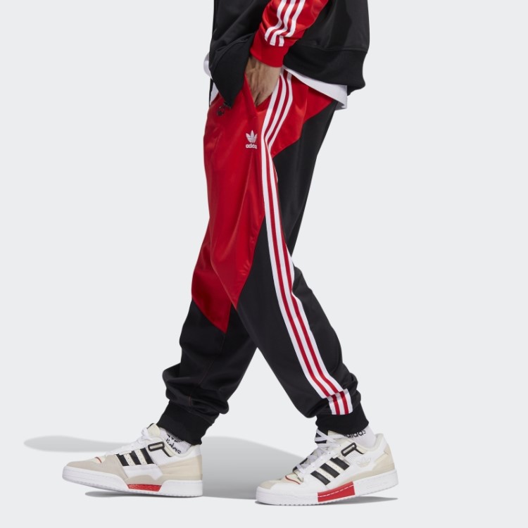 Calça Vermelha Sst Bloqueada Adidas