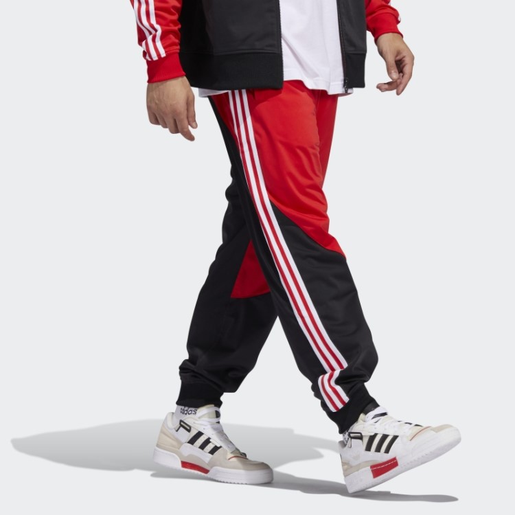 Calça Vermelha Sst Bloqueada Adidas