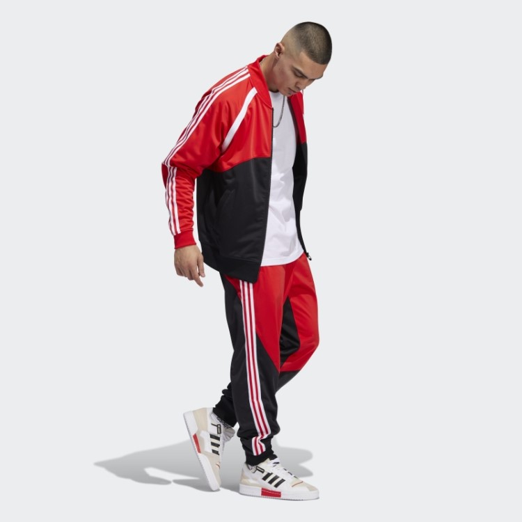 Calça Vermelha Sst Bloqueada Adidas