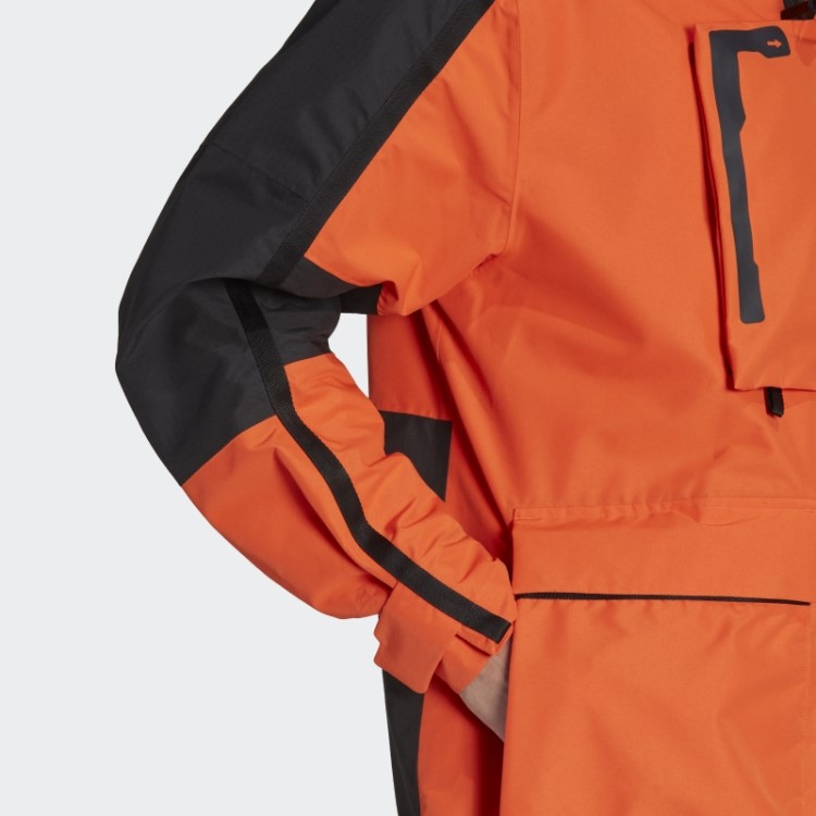 Jaqueta Terrex Xploric Rain.rdy City Adidas Laranja