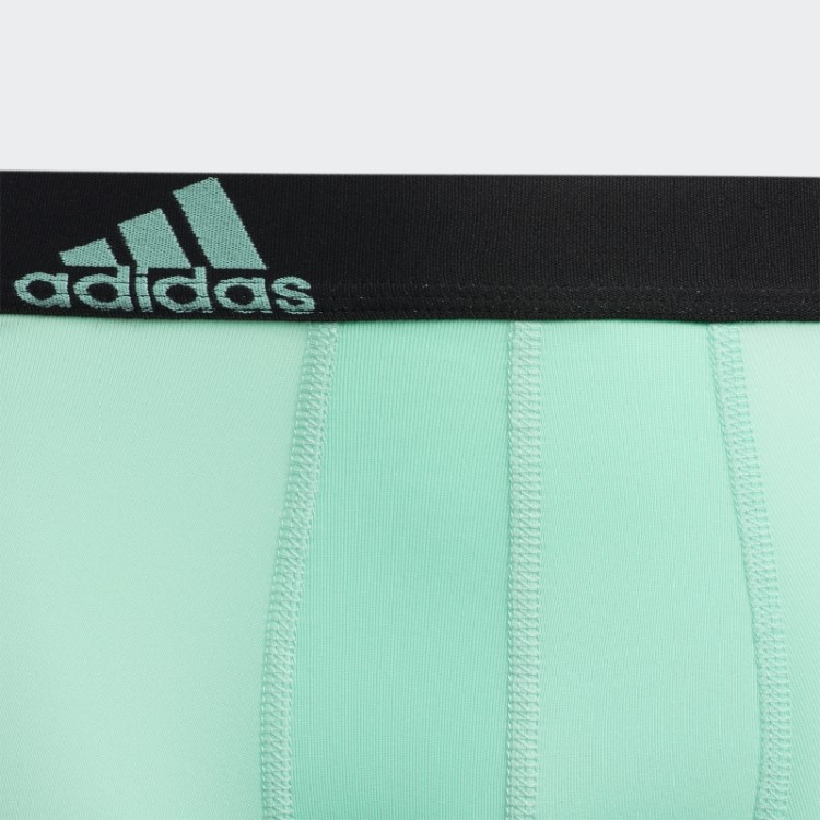 Cueca Boxer Azul Adidas Performance 4 Pares