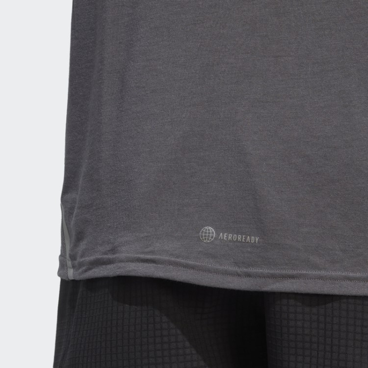Ganhe Confiança Camiseta Cinza Adidas