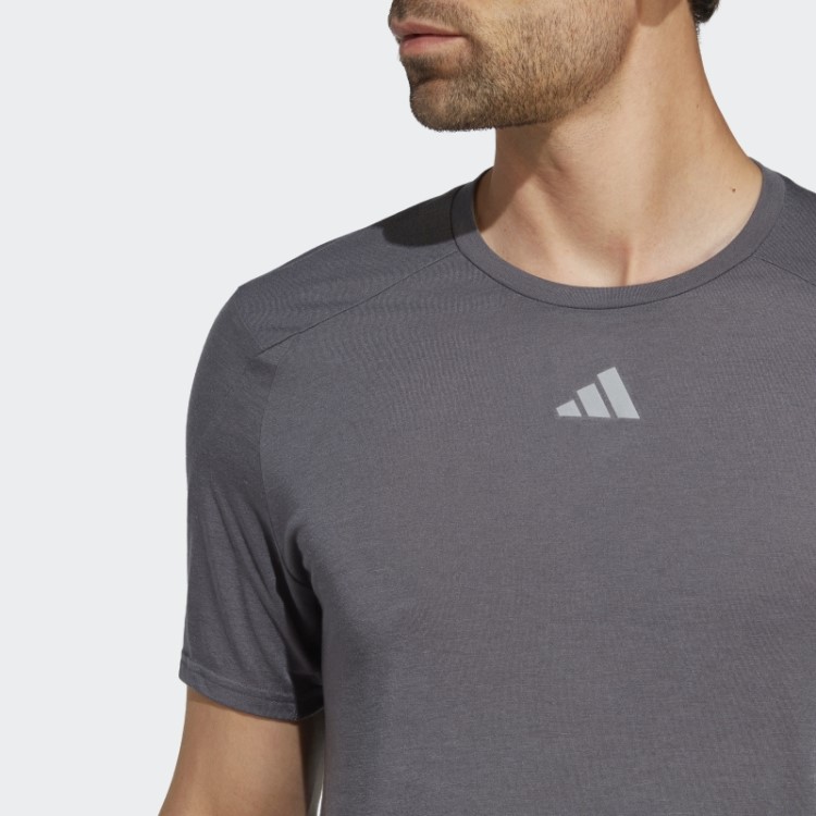 Ganhe Confiança Camiseta Cinza Adidas
