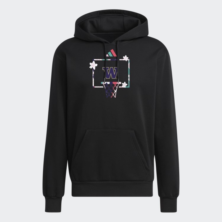 M Flc Hdy Em Branco Preto Adidas