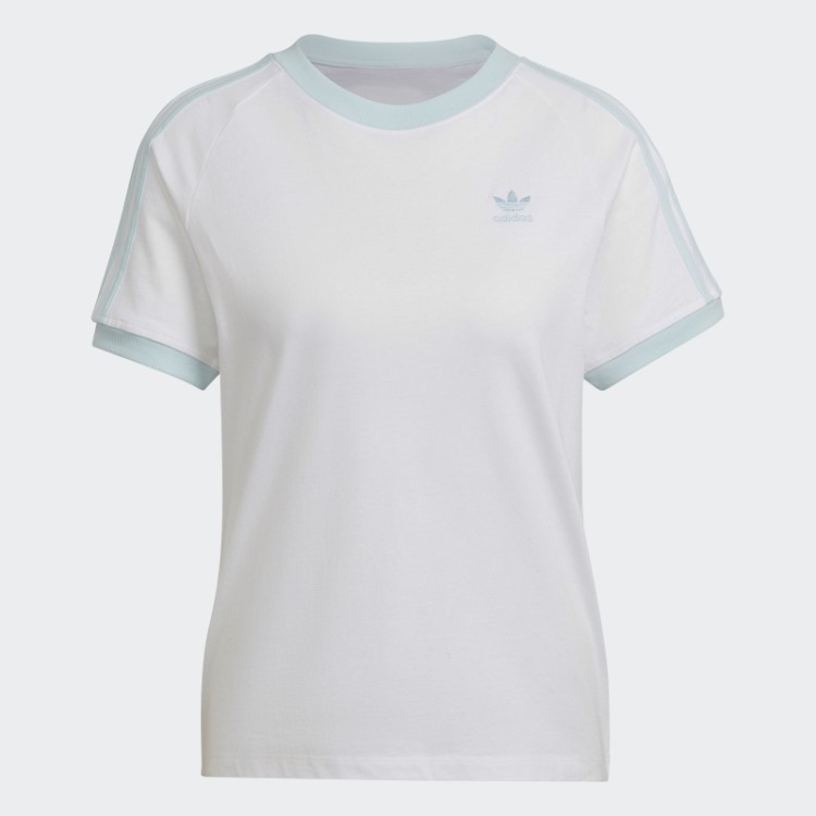 Camiseta Estampada Branca Adidas