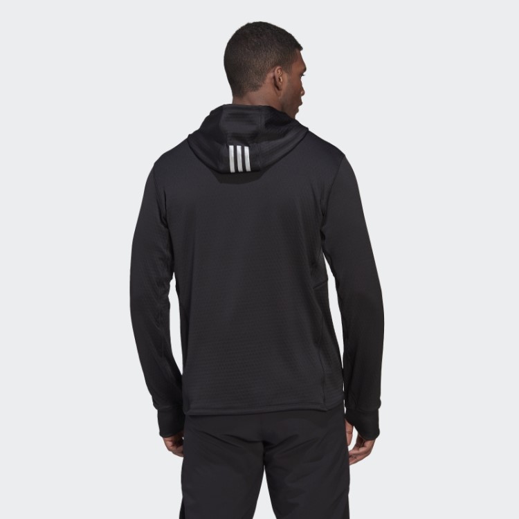 Moletom Com Capuz De Corrida X-city Preto Da Adidas