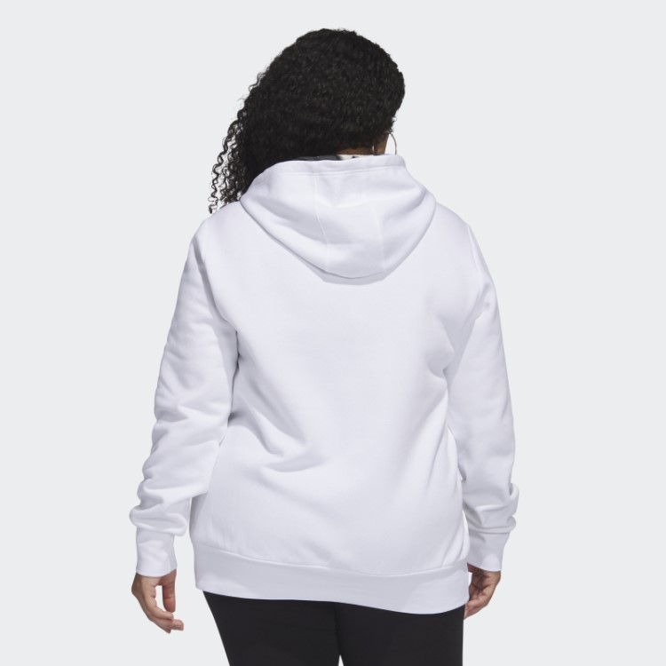Moletom Com Capuz Bloom (tamanho Grande) Branco Adidas