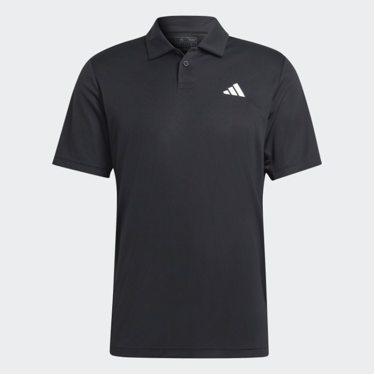 Camisa Pólo De Tênis Do Clube Adidas Preto