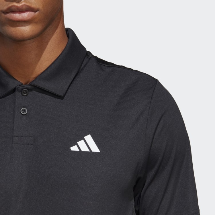 Camisa Pólo De Tênis Do Clube Adidas Preto