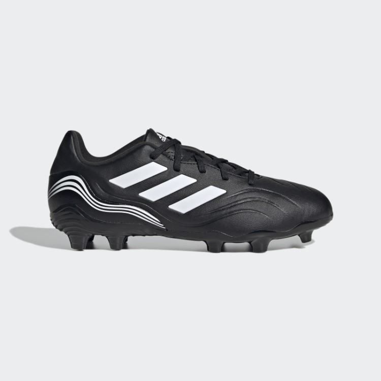 Chuteira Preta Copa Sense.3 Para Terreno Firme Adidas