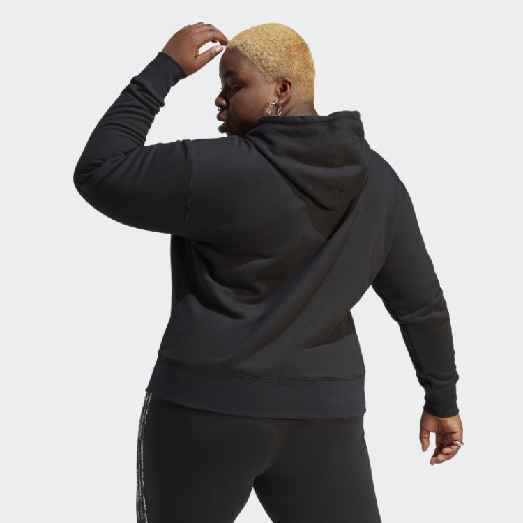 Moletom Preto Com Logo Adidas (tamanho Grande)
