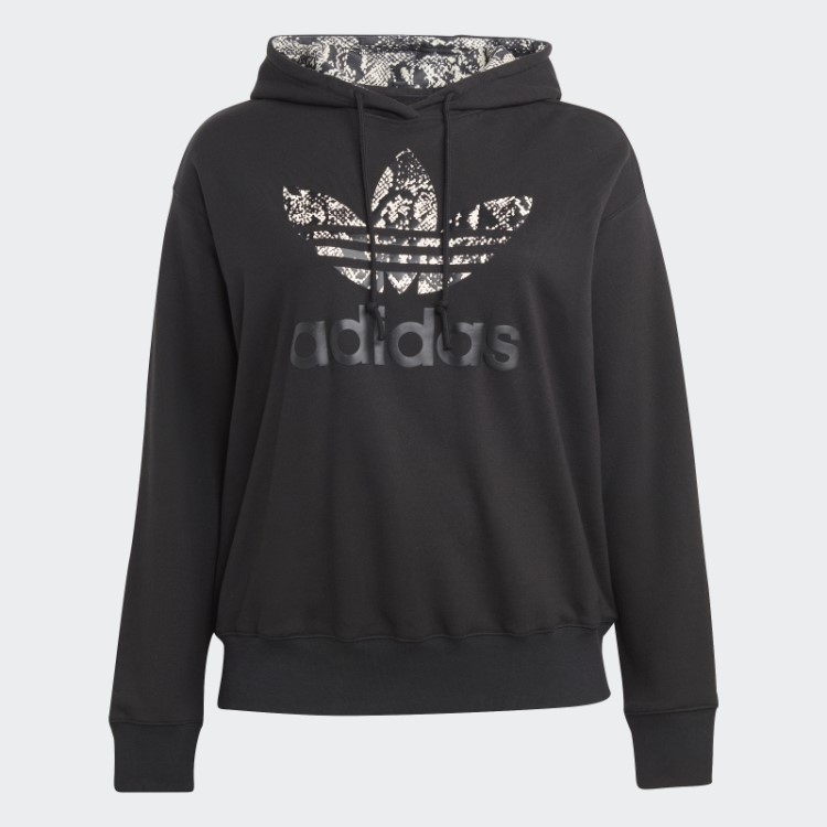 Moletom Preto Com Logo Adidas (tamanho Grande)
