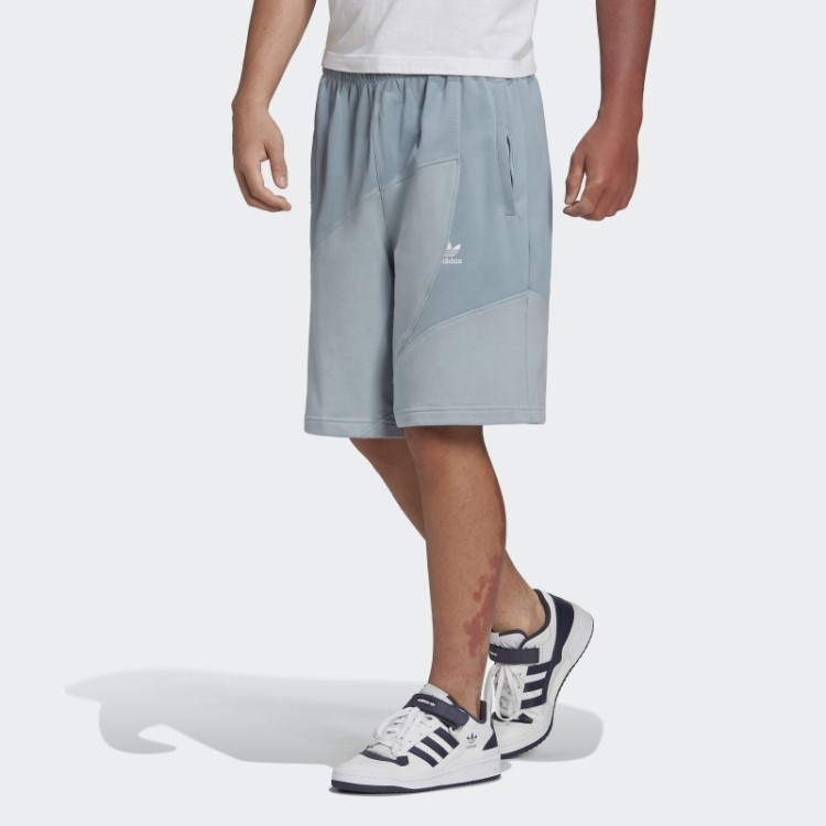Bermuda Adicolor Interlock Cinza Adidas