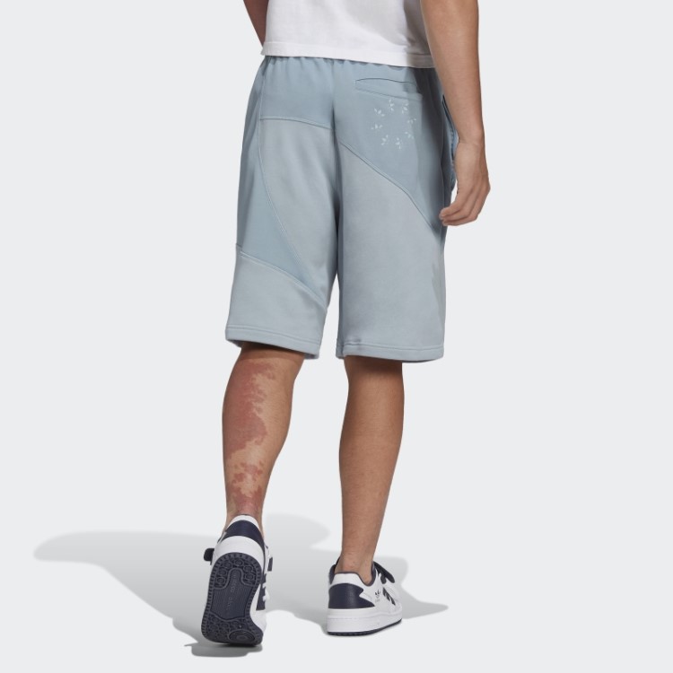 Bermuda Adicolor Interlock Cinza Adidas