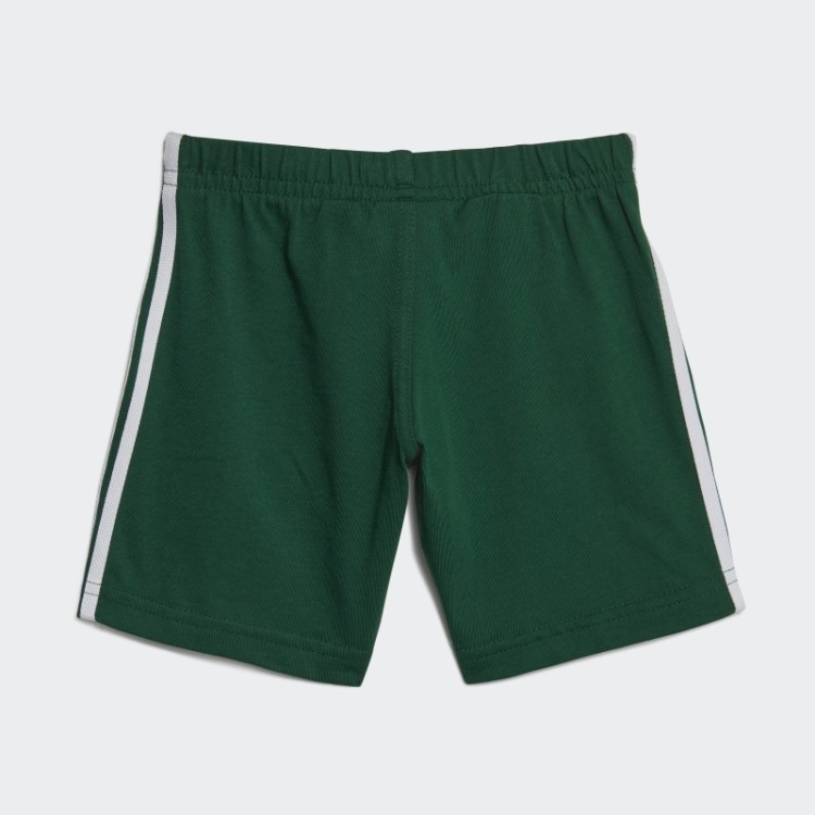 Shorts Trefoil Conjunto Camiseta Verde Escuro Adidas