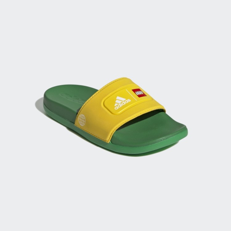 Adidas Adilette Eqt Amarelo Conforto X Lego Slides Moda