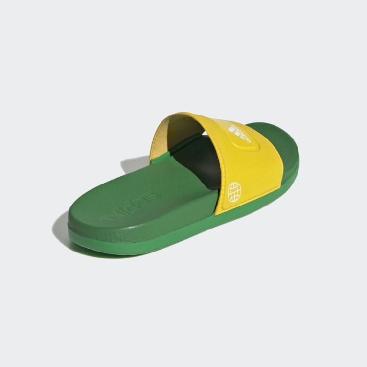 Adidas Adilette Eqt Amarelo Conforto X Lego Slides Moda