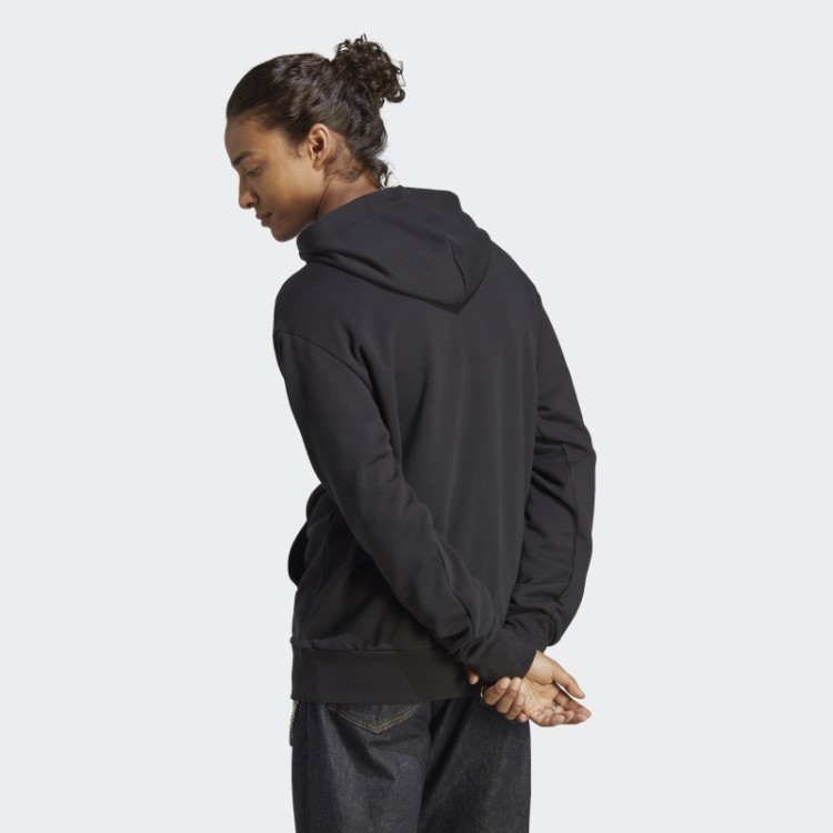 Moletom Adidas Black Essentials French Terry Big Logo