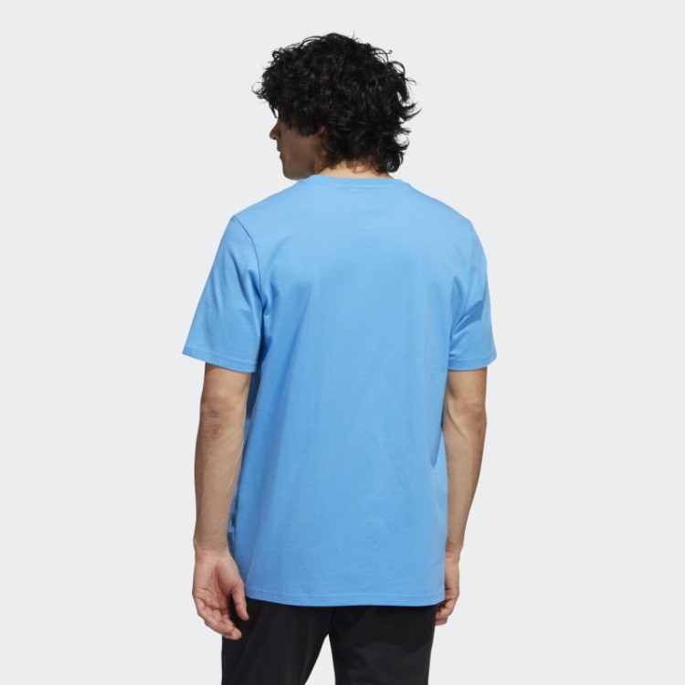Camiseta Esportiva Azul Adidas Disney