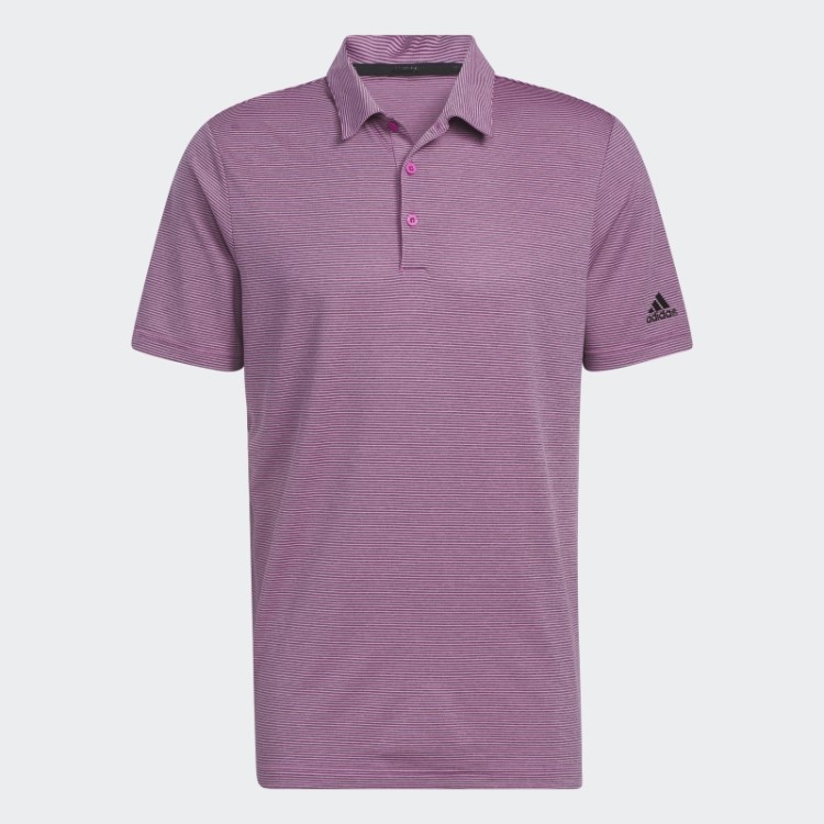 Camisa Polo Listrada Otomana Fúcsia Adidas