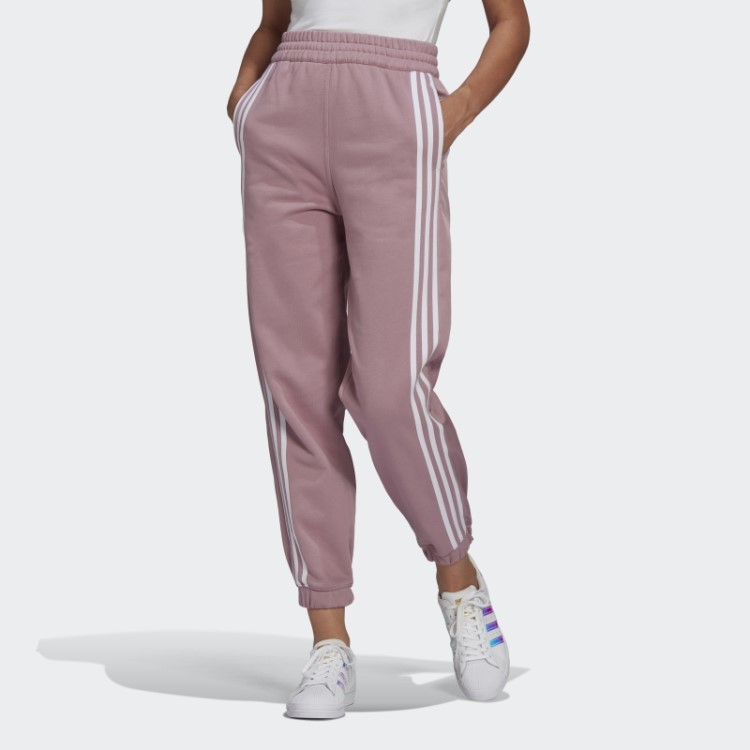 Malva Adidas Adicolor Classics Jogger Com Punho Traseiro Tecido