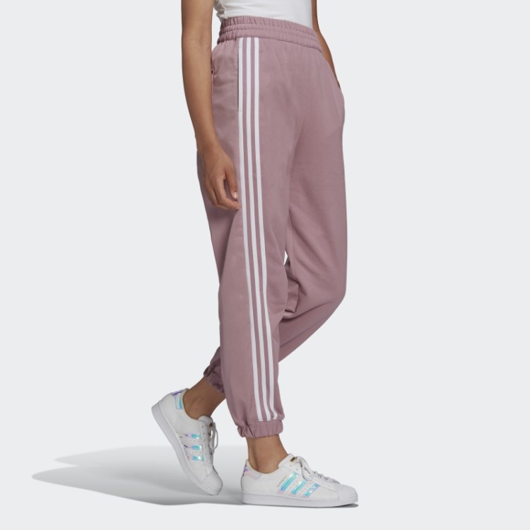 Malva Adidas Adicolor Classics Jogger Com Punho Traseiro Tecido