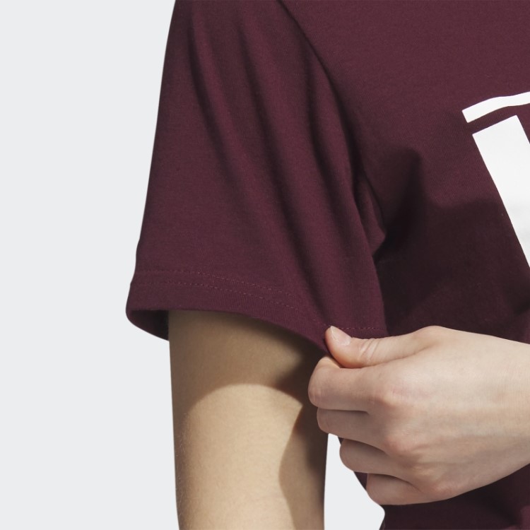 Camiseta De Manga Curta Adidas Marrom Playmaker