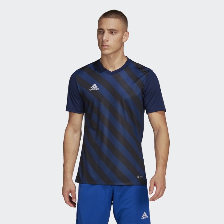 Quente Adidas Entrada 22 Gráfico Jersey Preto