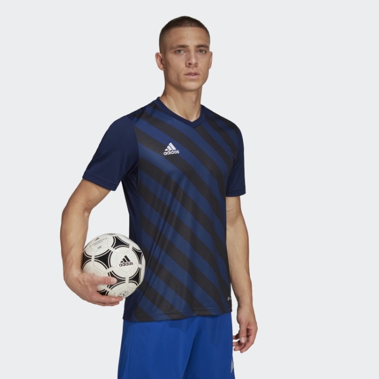Quente Adidas Entrada 22 Gráfico Jersey Preto