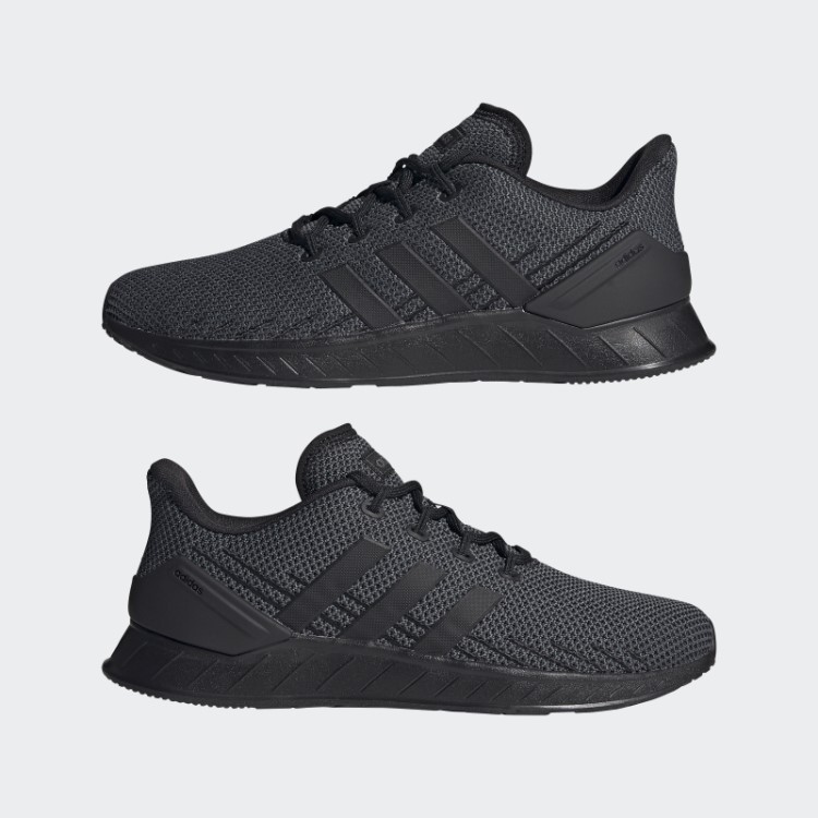Tênis De Corrida Adidas Black Questar Flow Nxt